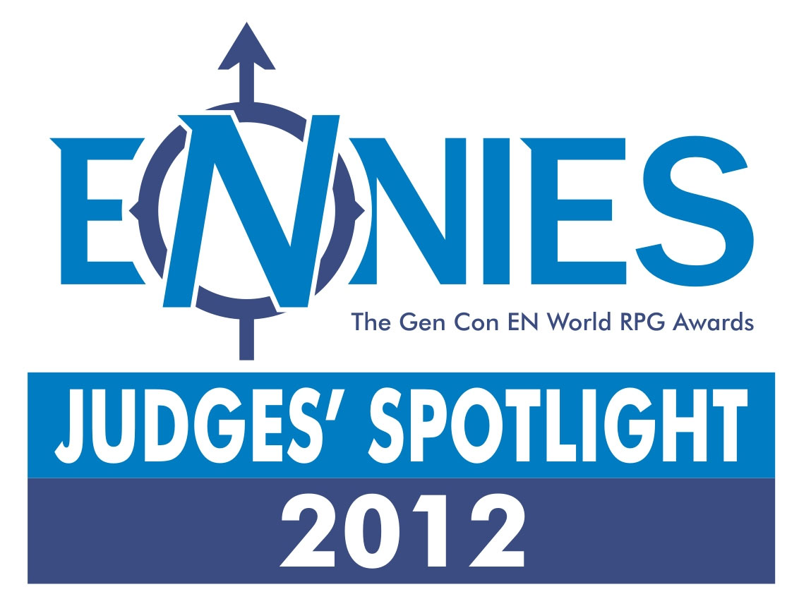 Ennies - Judge's Spotlight Award 2012